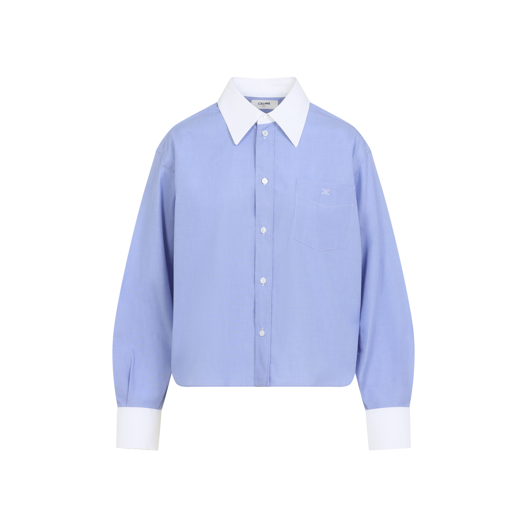 Celine Cropped Shirt