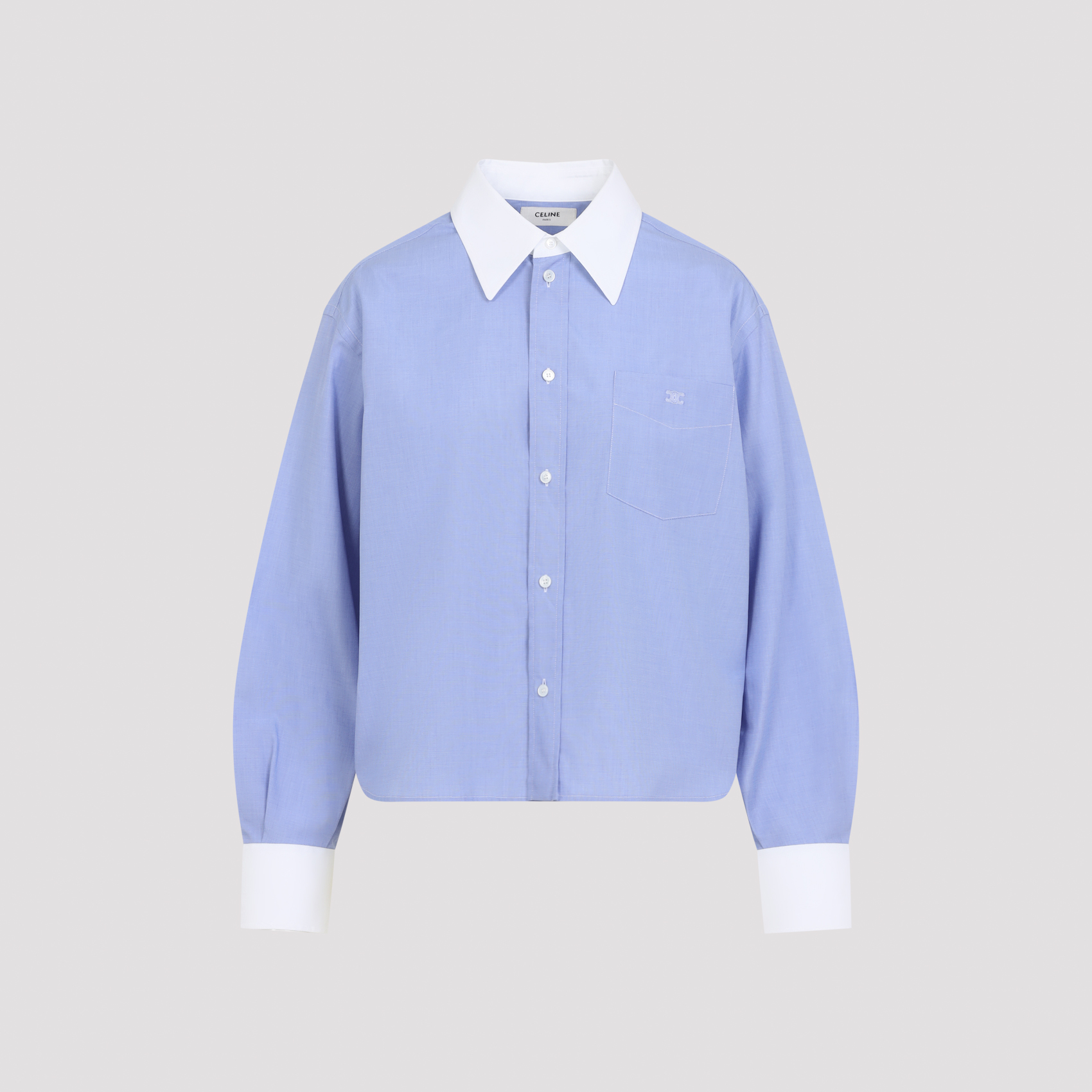 Celine Cropped Shirt