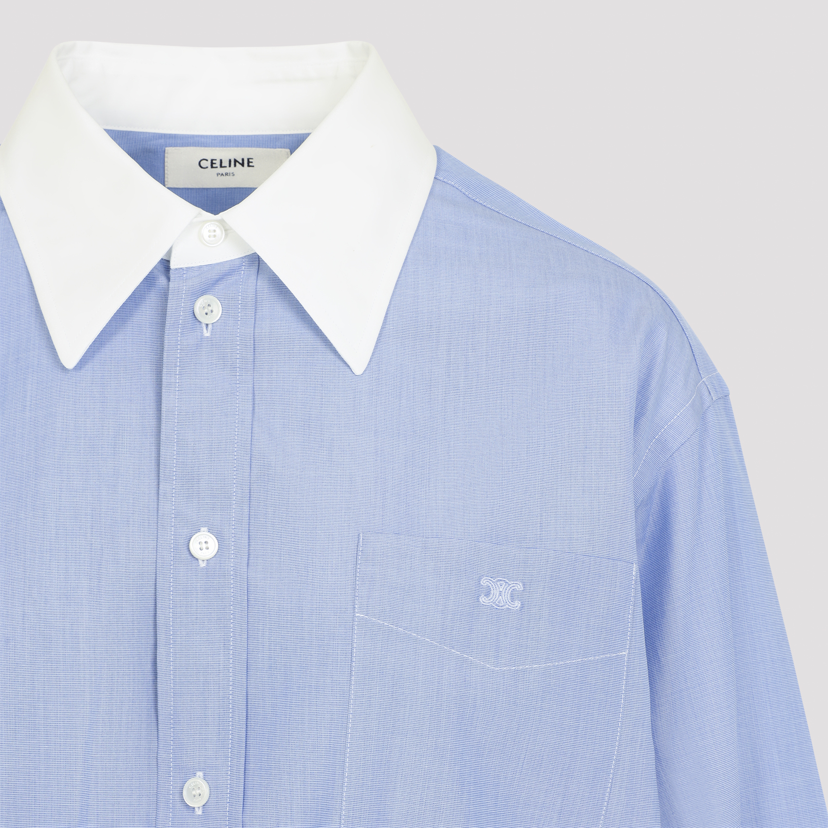 Celine Cropped Shirt