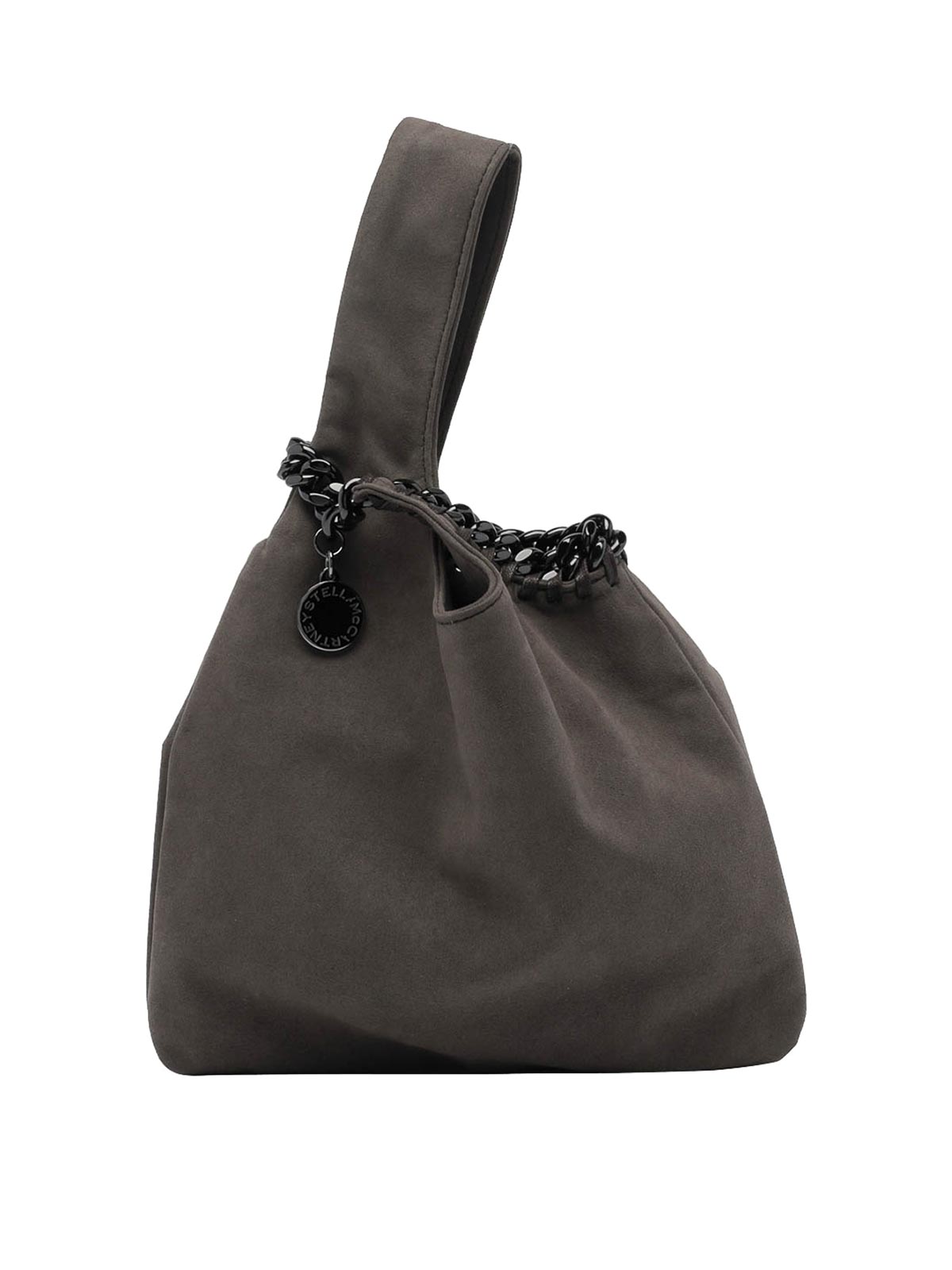 Stella Mccartney Dark Taupe Falabella Wristlet Bag