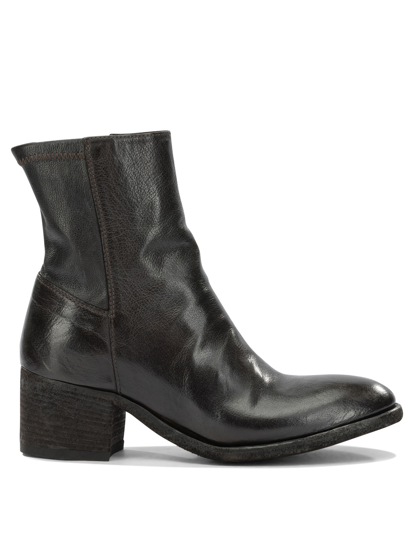 Officine Creative "Denner 127" Ankle Boots With Zipper