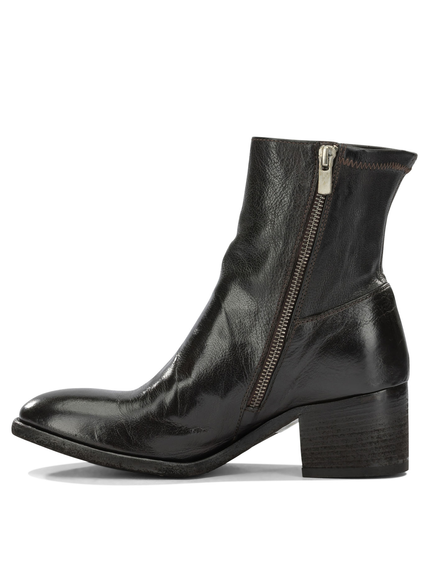 Officine Creative "Denner 127" Ankle Boots With Zipper