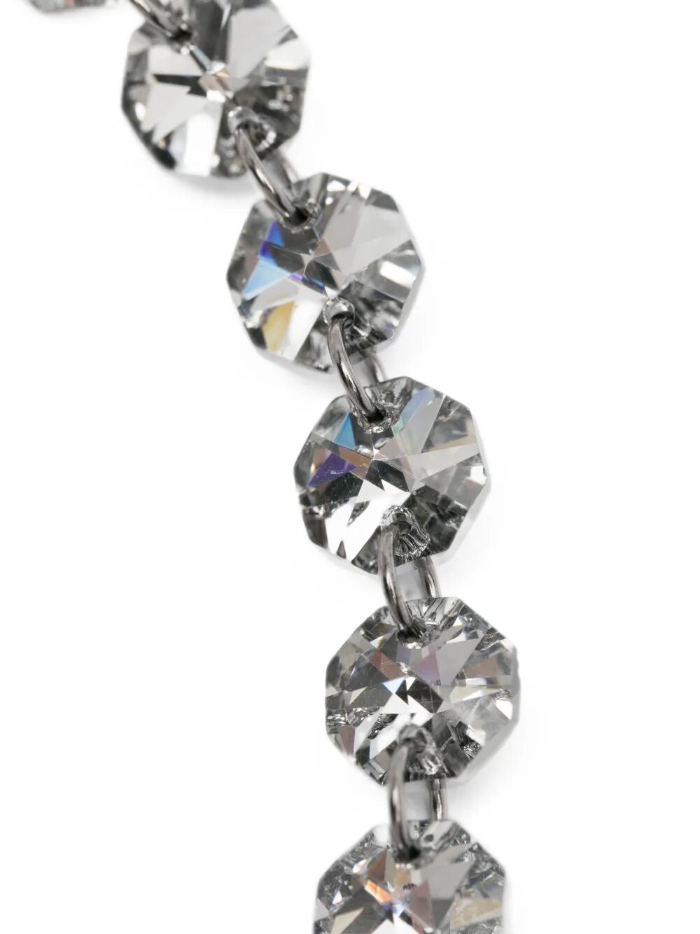 Maria Calderara Diamond Crystal Choker Necklace