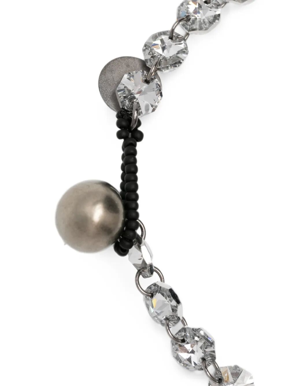 Maria Calderara Diamond Crystal Long Necklace