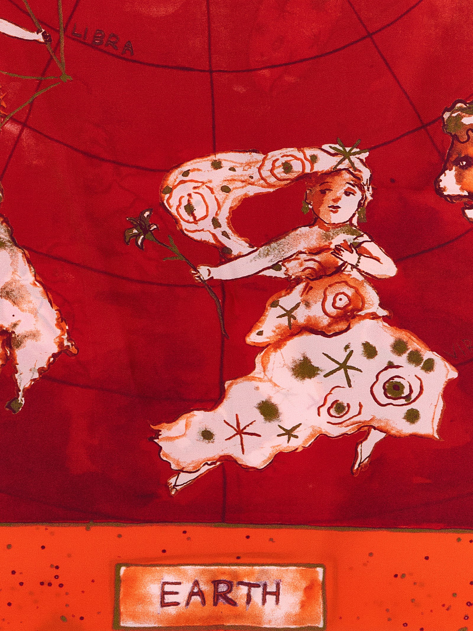 Diane Von Furstenberg 'Zodiac Flag' Scarf