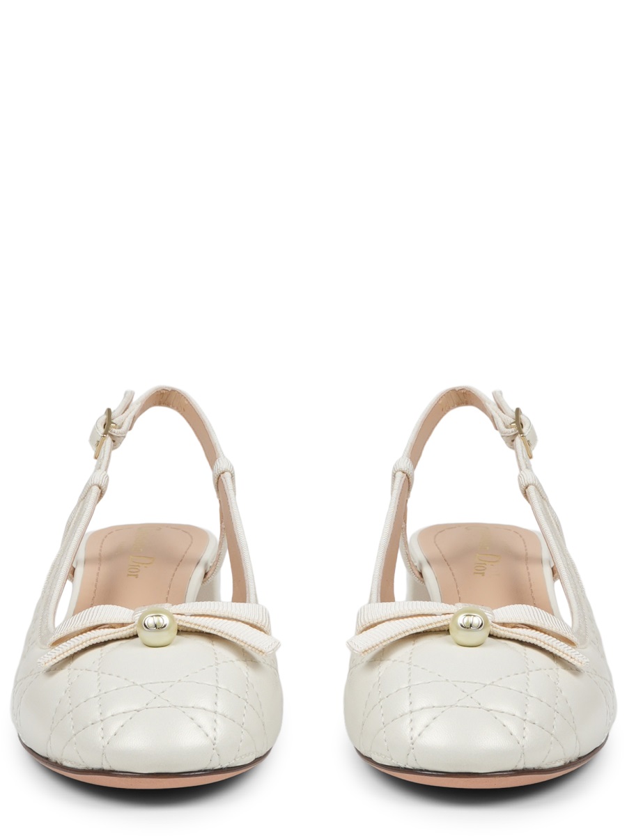 Dior Décolleté "Ballet" In Pelle