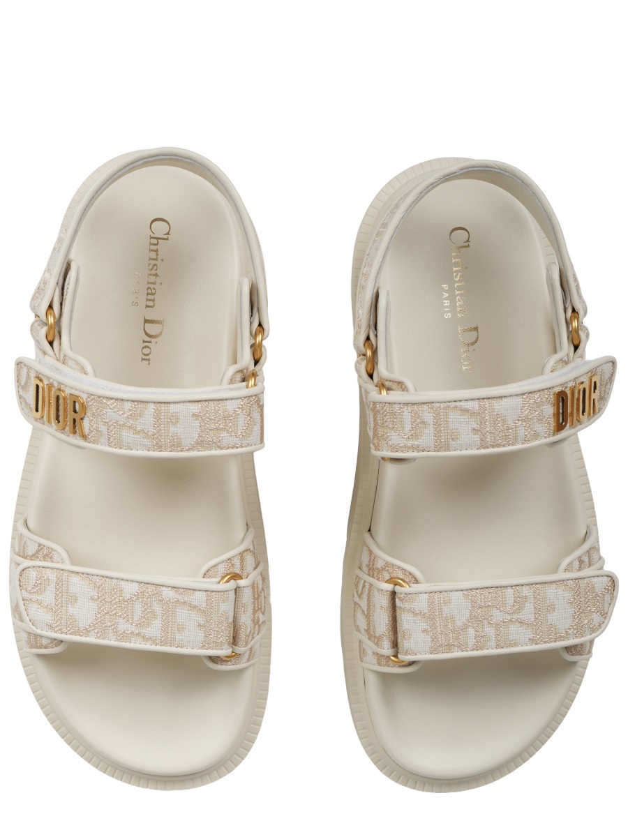 Dior Sandalo Con Logo