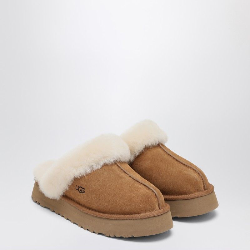 Ugg Disquette Slippers In Chestnut