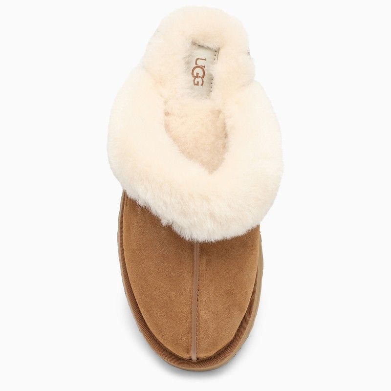 Ugg Disquette Slippers In Chestnut