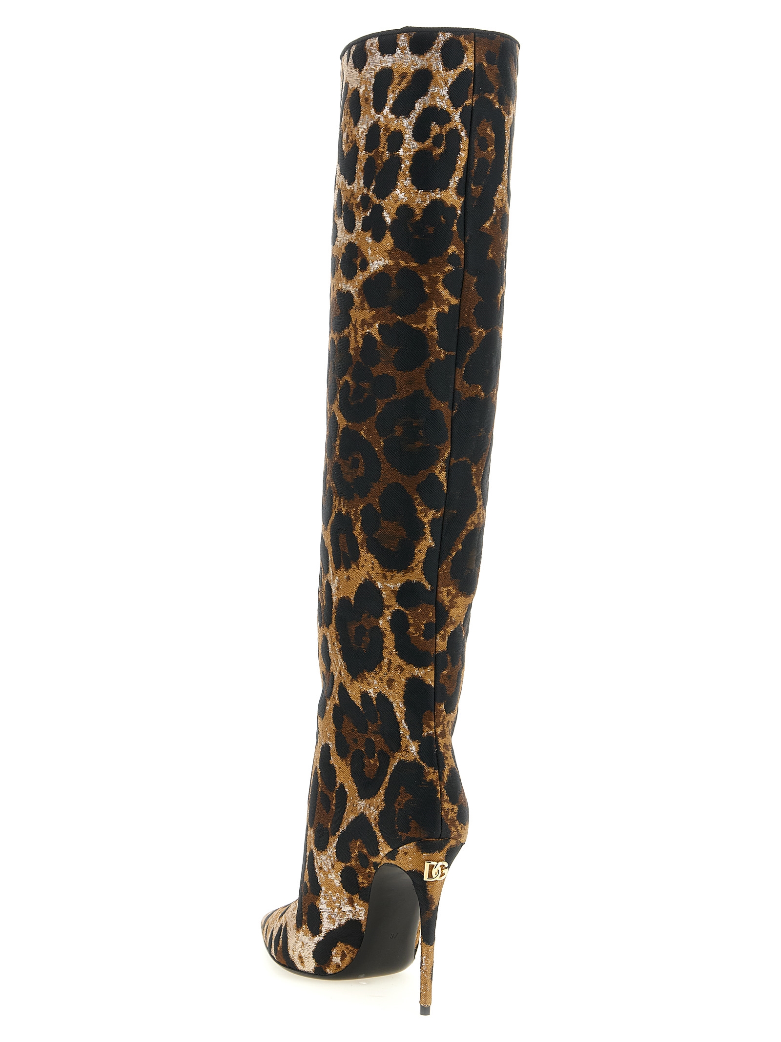 Dolce Gabbana Dolce & Gabbana Leo Jacquard Boots