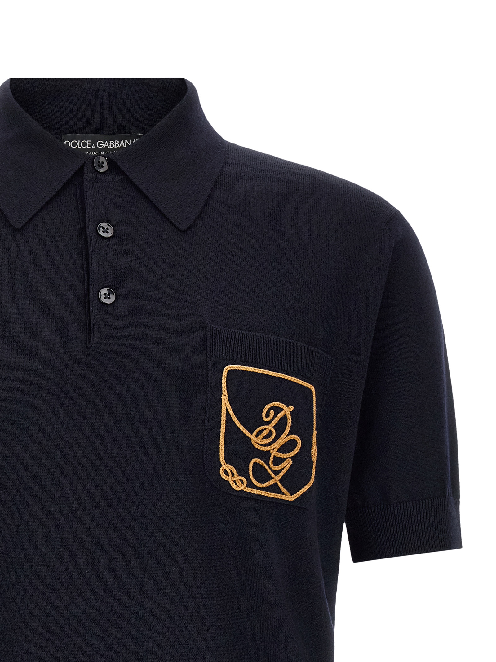 Dolce Gabbana Dolce & Gabbana Logo Embroidery Polo Shi