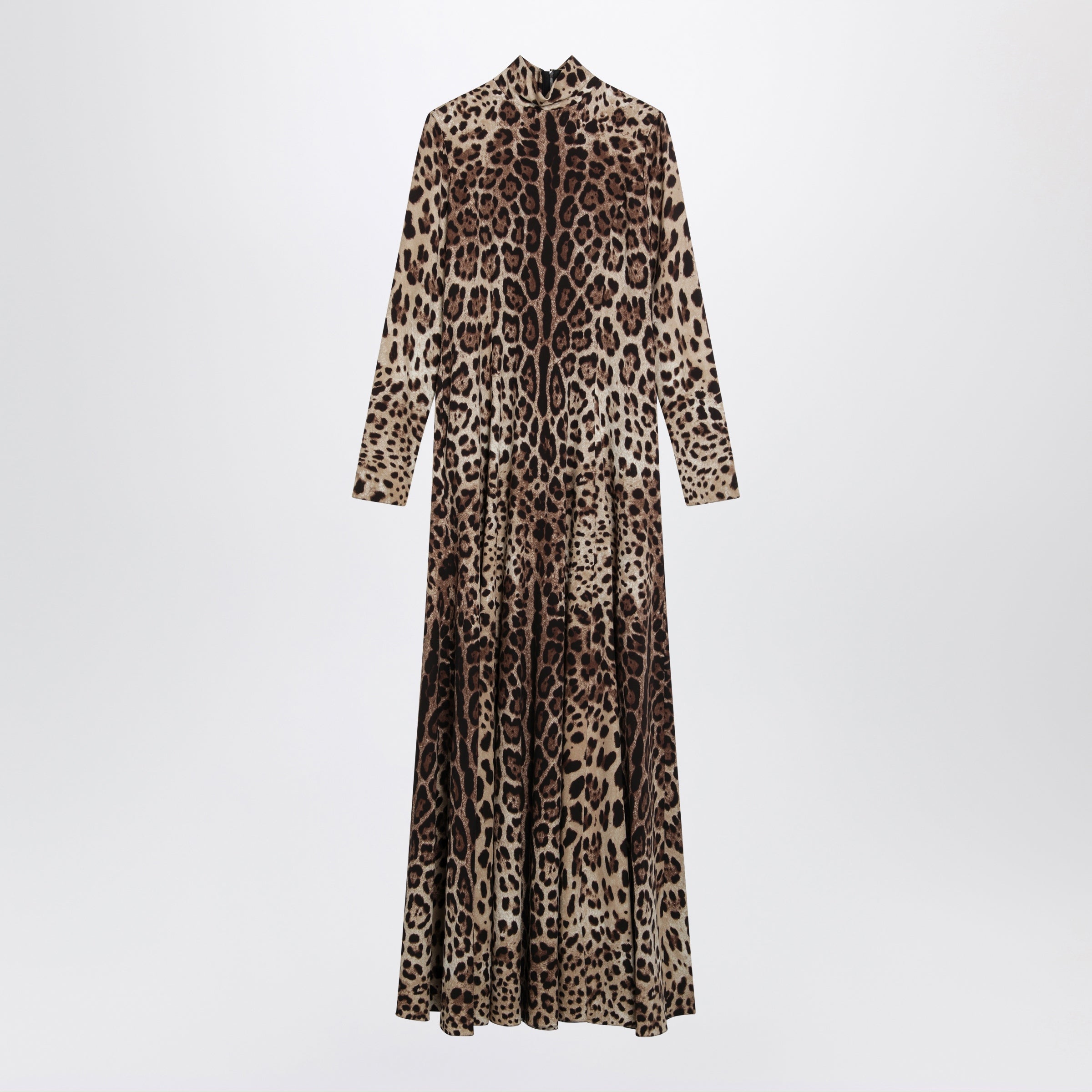 Dolce Gabbana Dolce&Gabbana Long Leopard-Print Dress I
