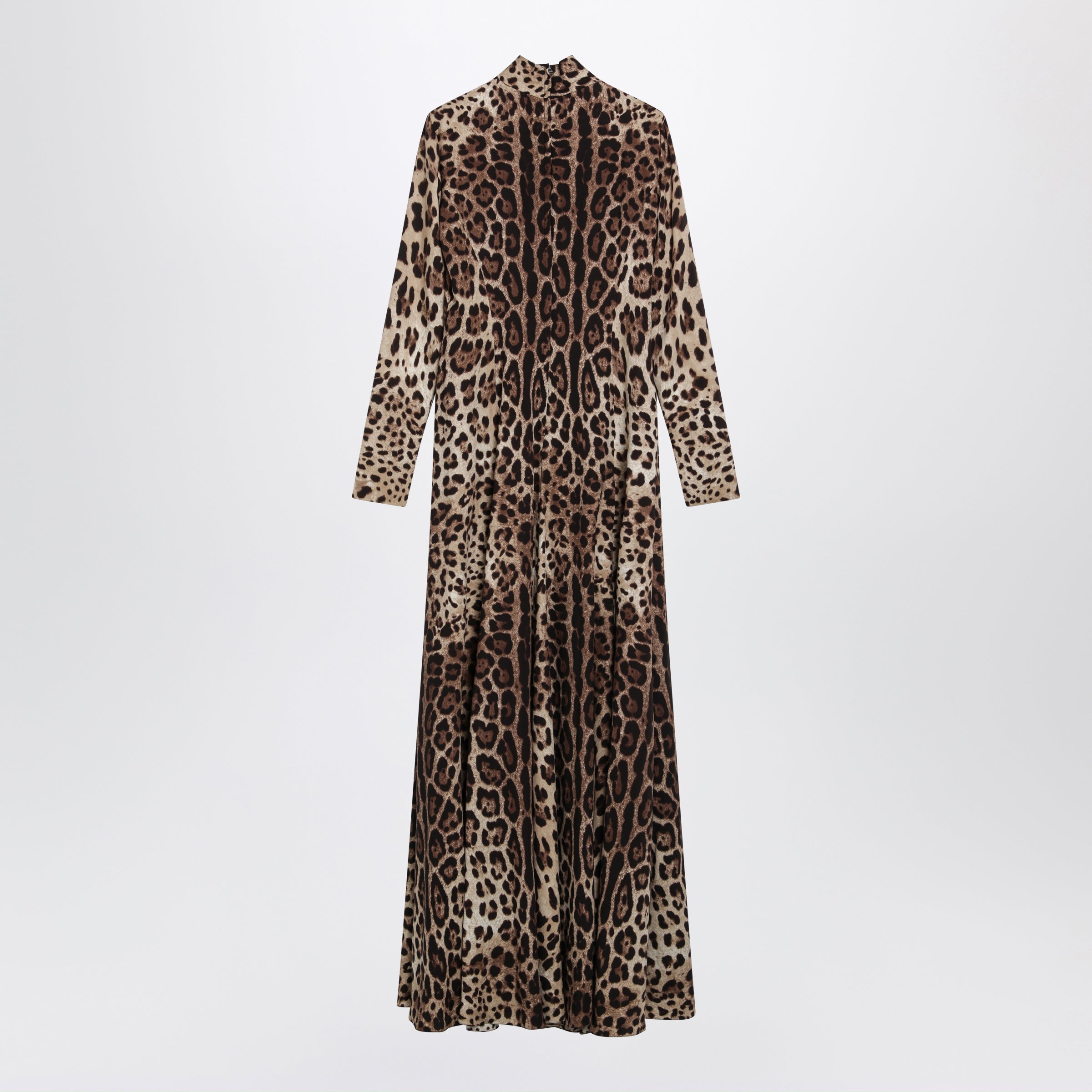 Dolce Gabbana Dolce&Gabbana Long Leopard-Print Dress I