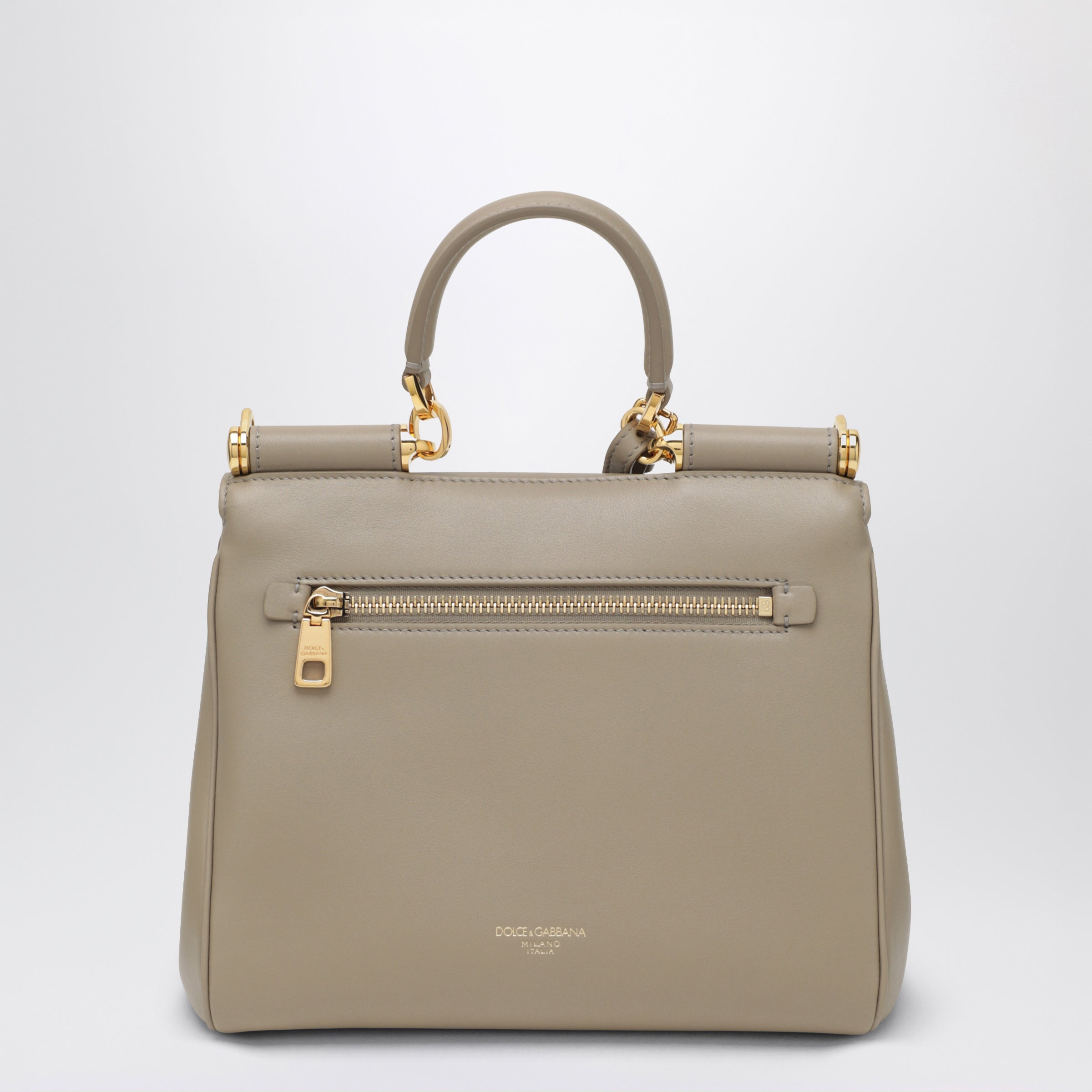 Dolce&Gabbana Shoulder Bag My Sicily In Black Leather
