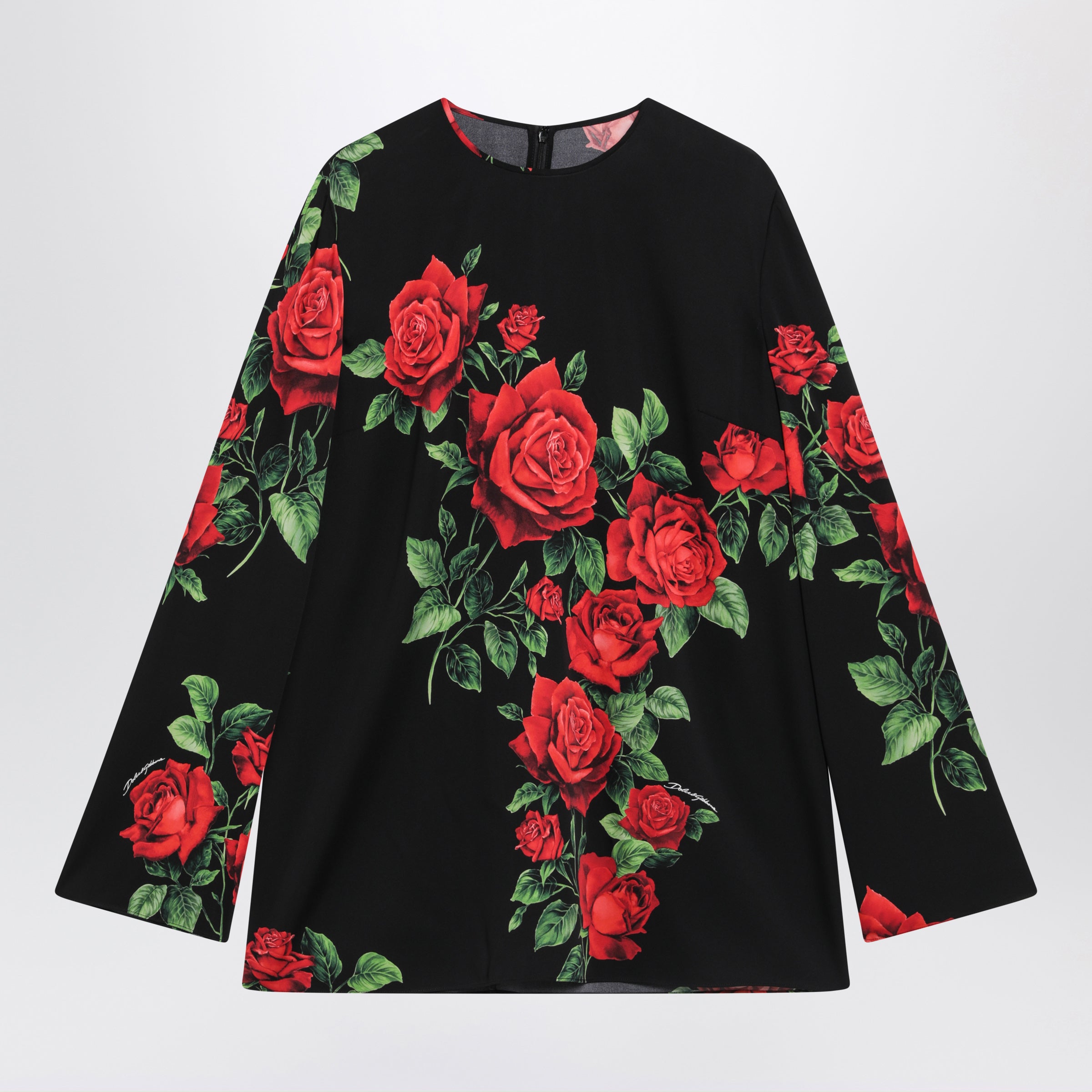 Dolce Gabbana Dolce&Gabbana Silk Blouse With Floral Pr