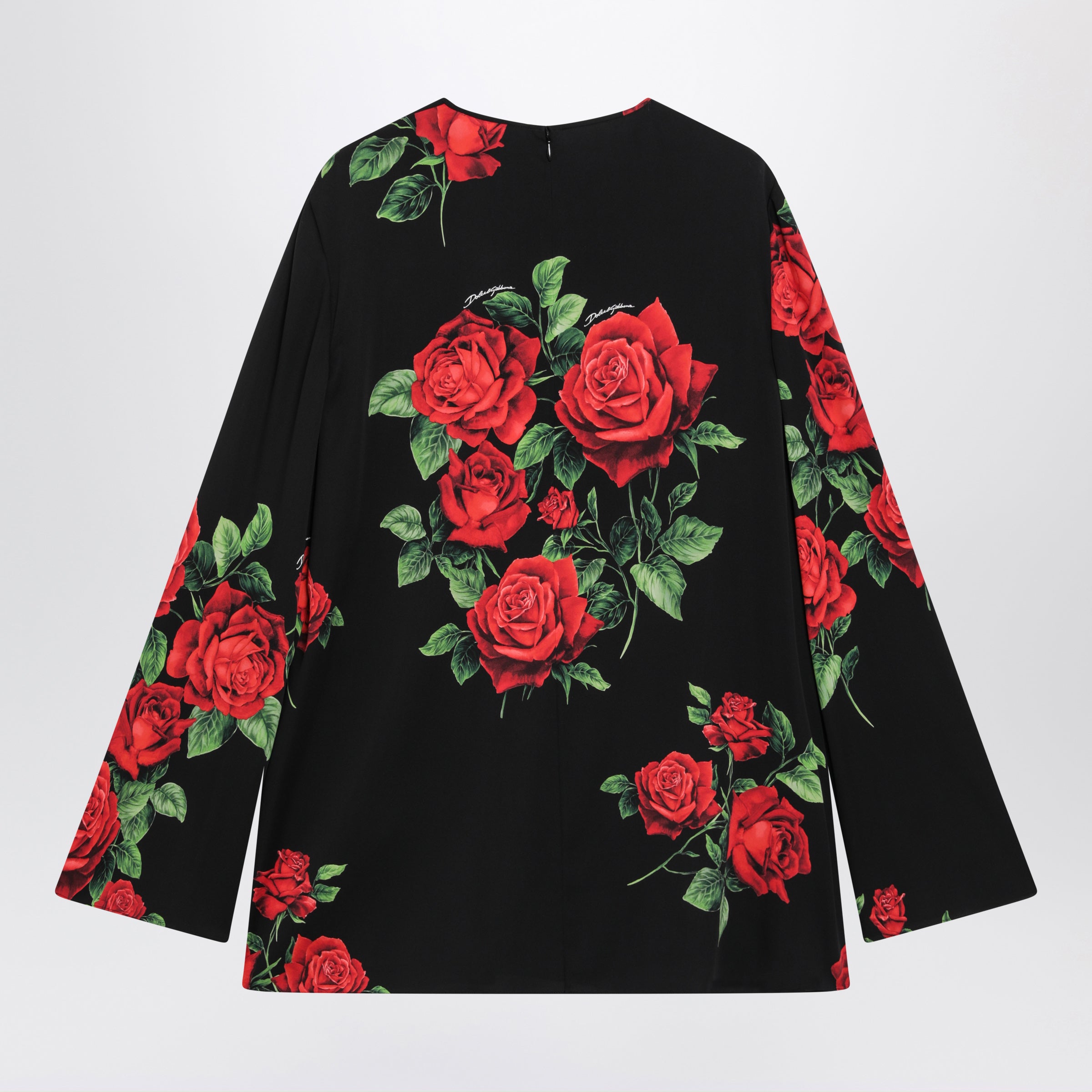 Dolce Gabbana Dolce&Gabbana Silk Blouse With Floral Pr