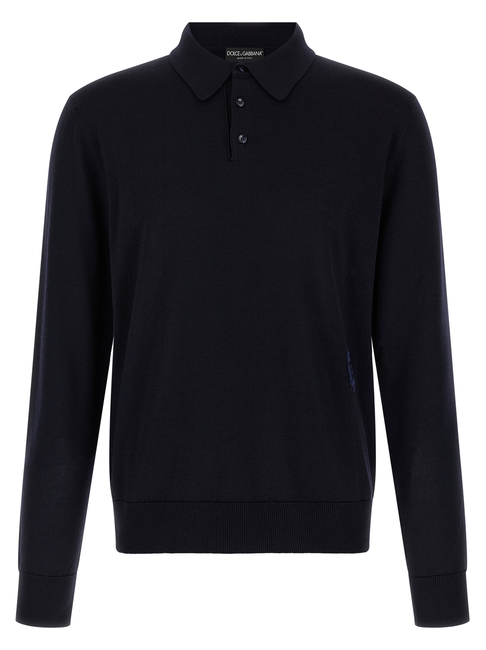 Dolce Gabbana Dolce & Gabbana Virgin Wool Polo Shirt