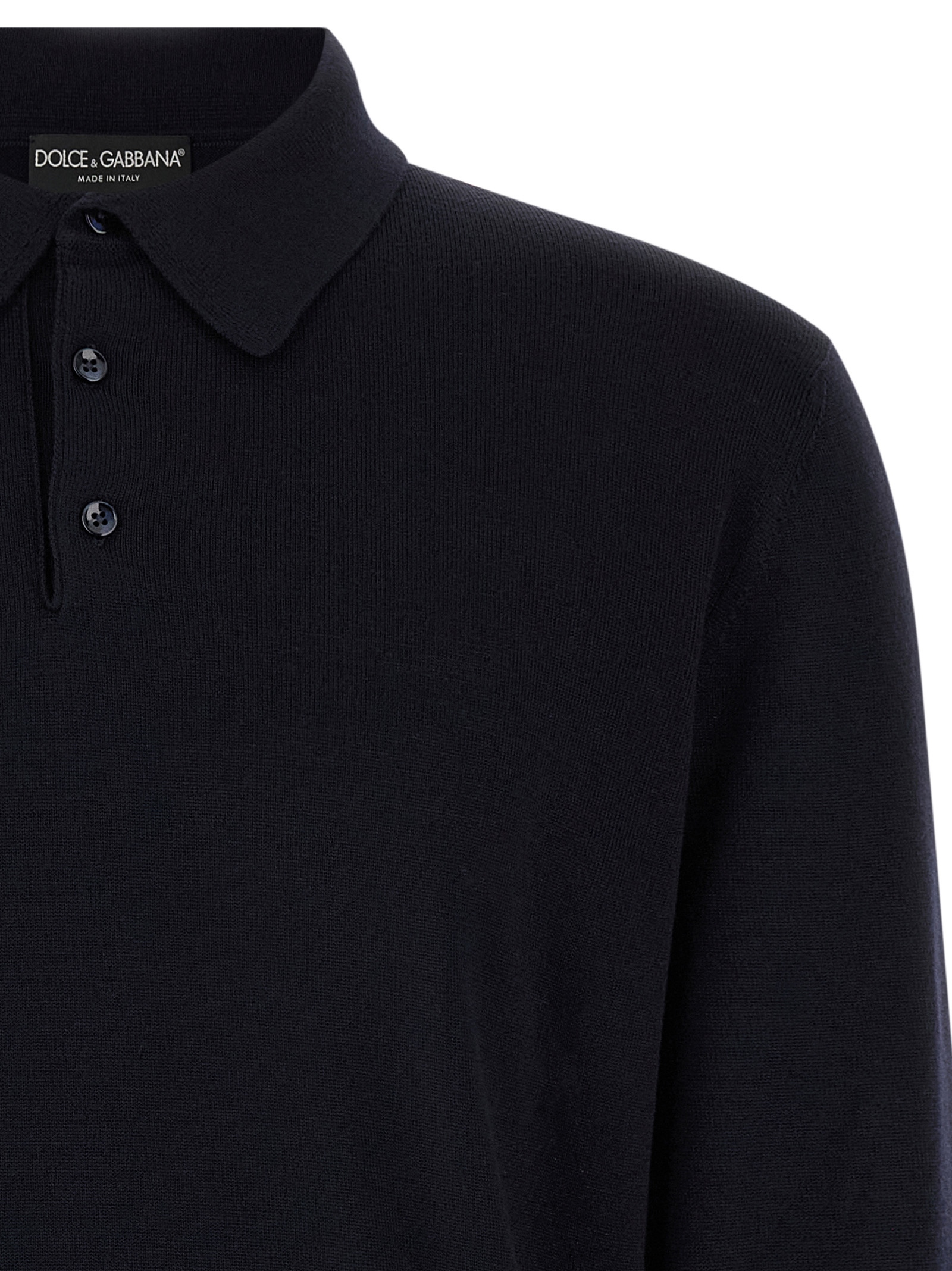 Dolce Gabbana Dolce & Gabbana Virgin Wool Polo Shirt