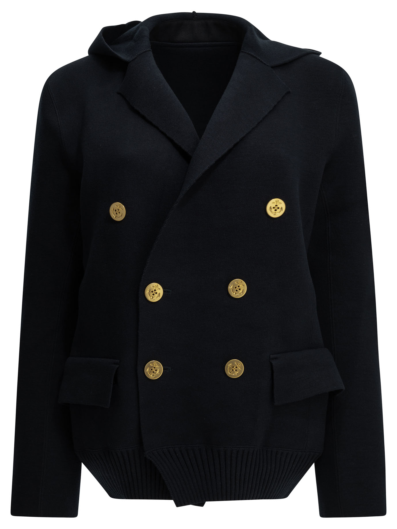 Sacai Double-Breasted Blazer