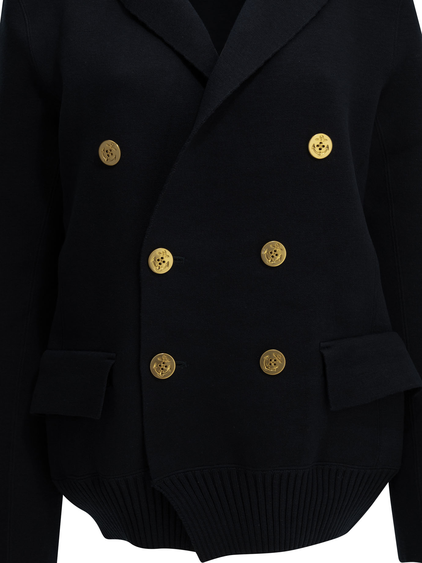 Sacai Double-Breasted Blazer