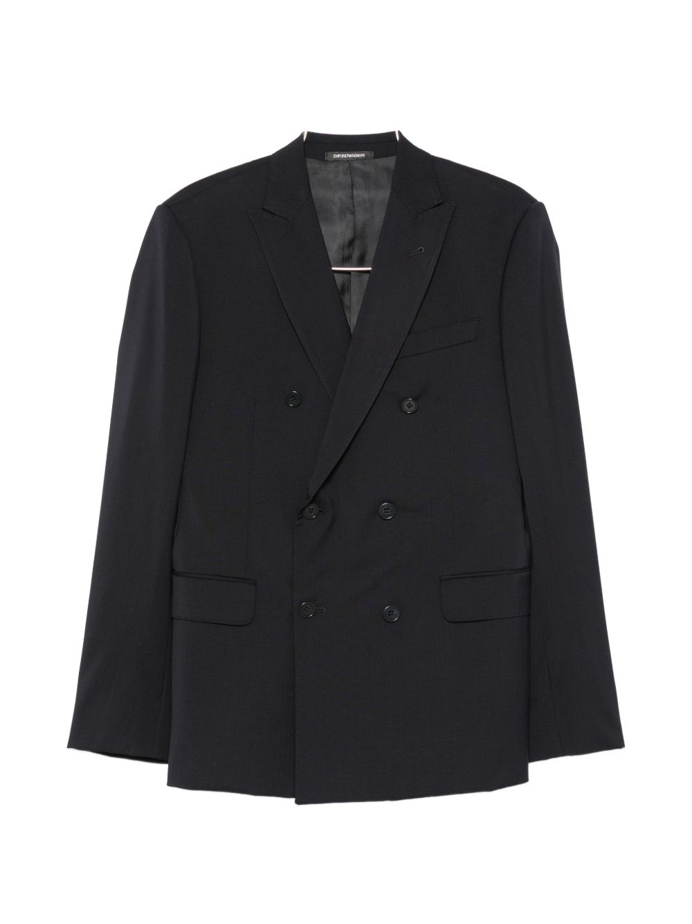 Emporio Armani Double-Breasted Virgin Wool Suit