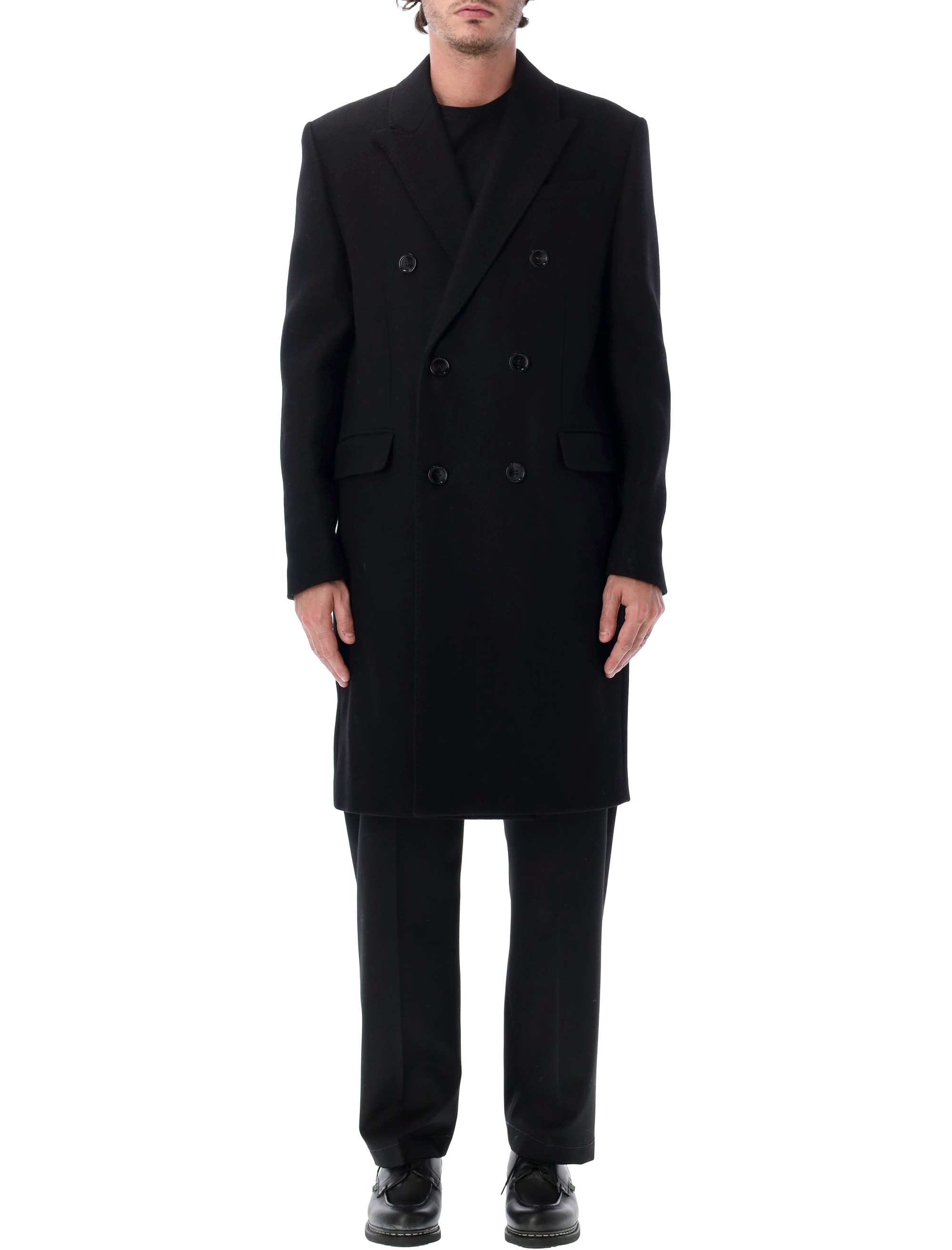 Ami paris Double-Breasted Wool Coat