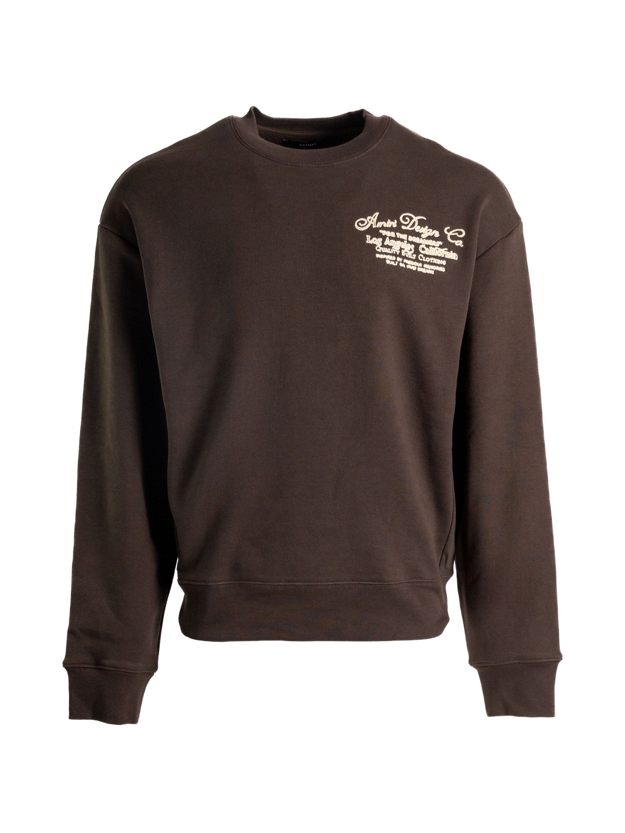 Amiri Dreamers Chain Stitch Crew