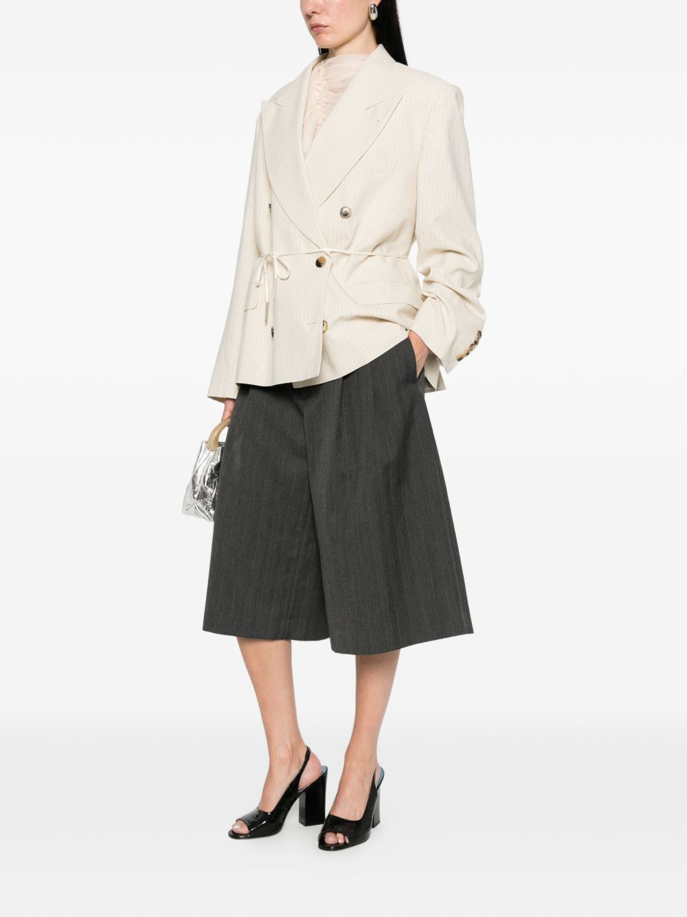 Dries Van Noten Ecru Cotton Jacket