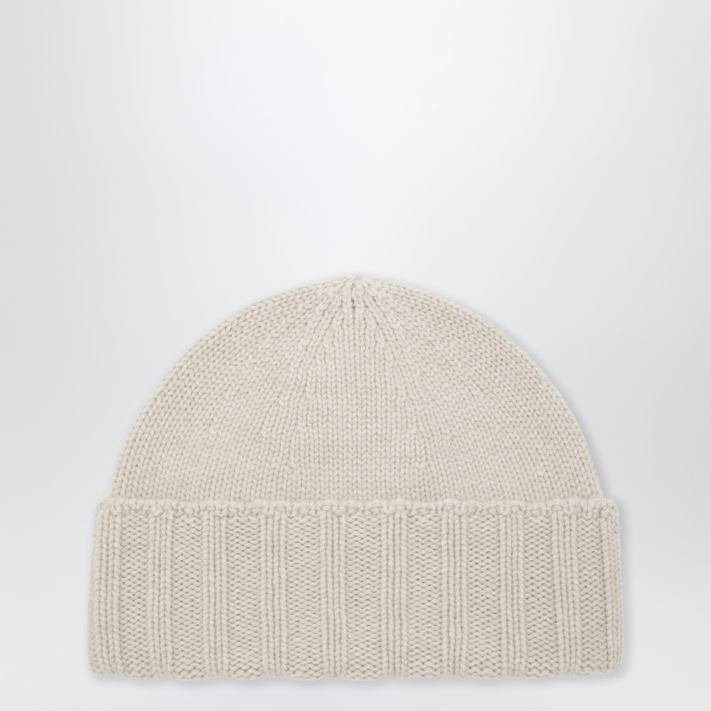 Drumohr White Cashmere Beanie