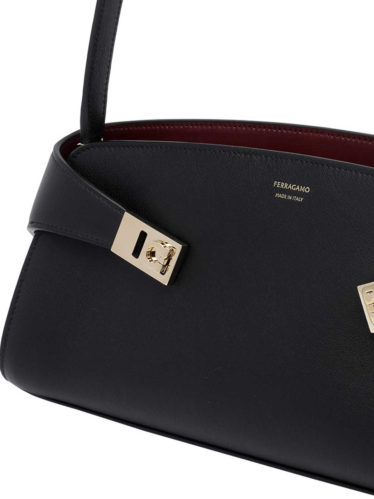 Ferragamo East-West Hug Shoulder Bag