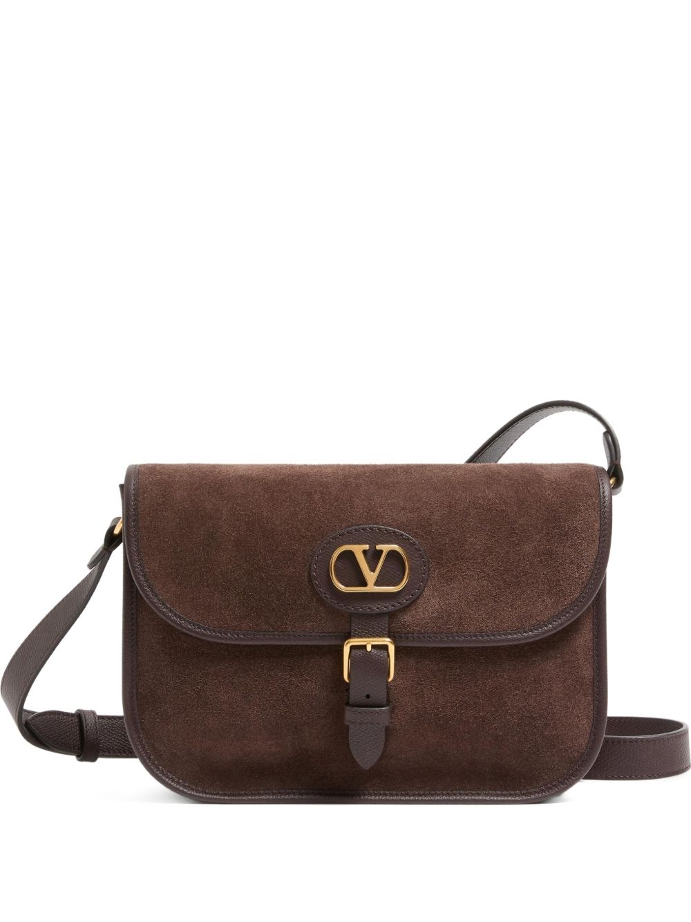 Valentino Garavani Ebony Brown Crossbody Bag