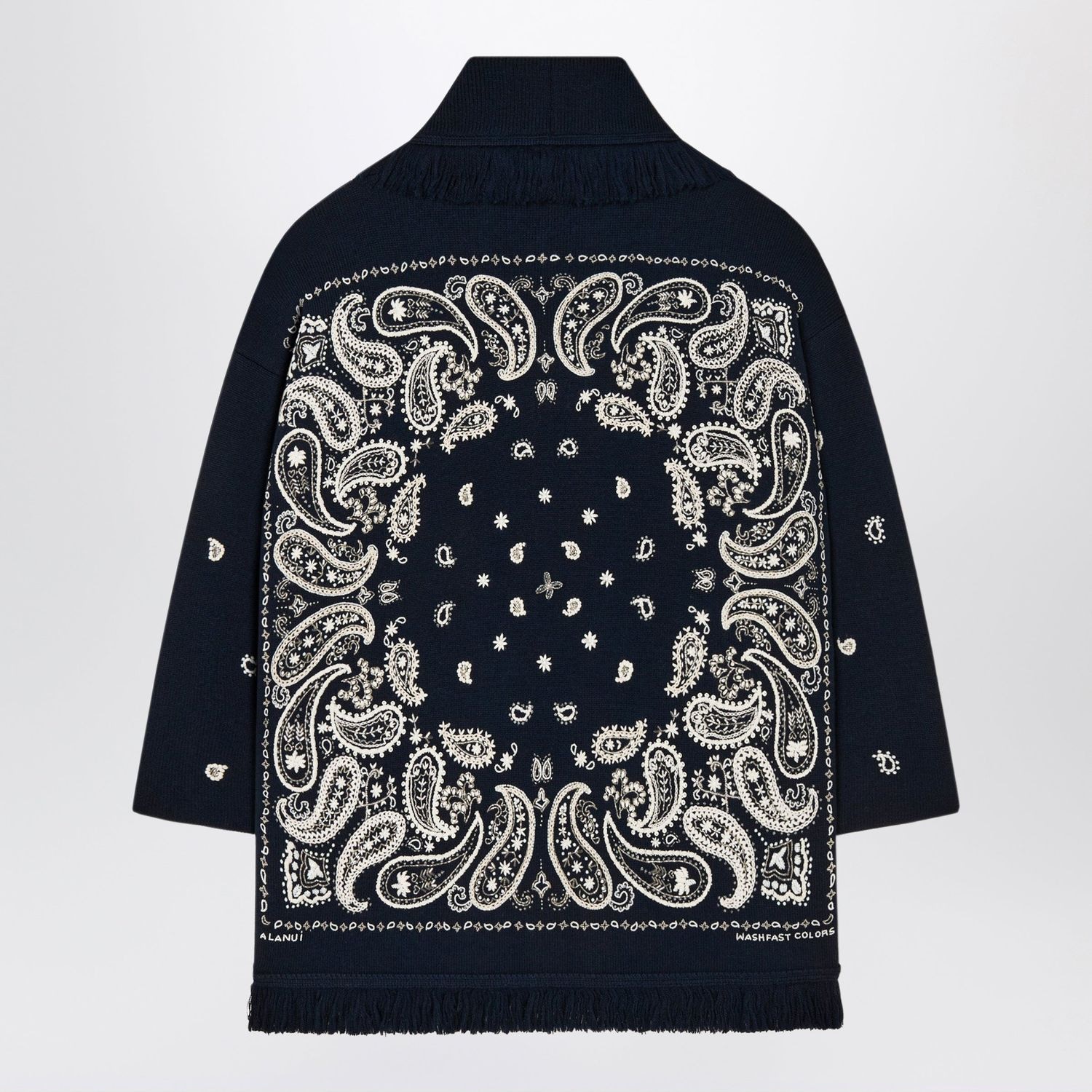 Alanui Echoes Of The Bandana Cashmere Cardigan