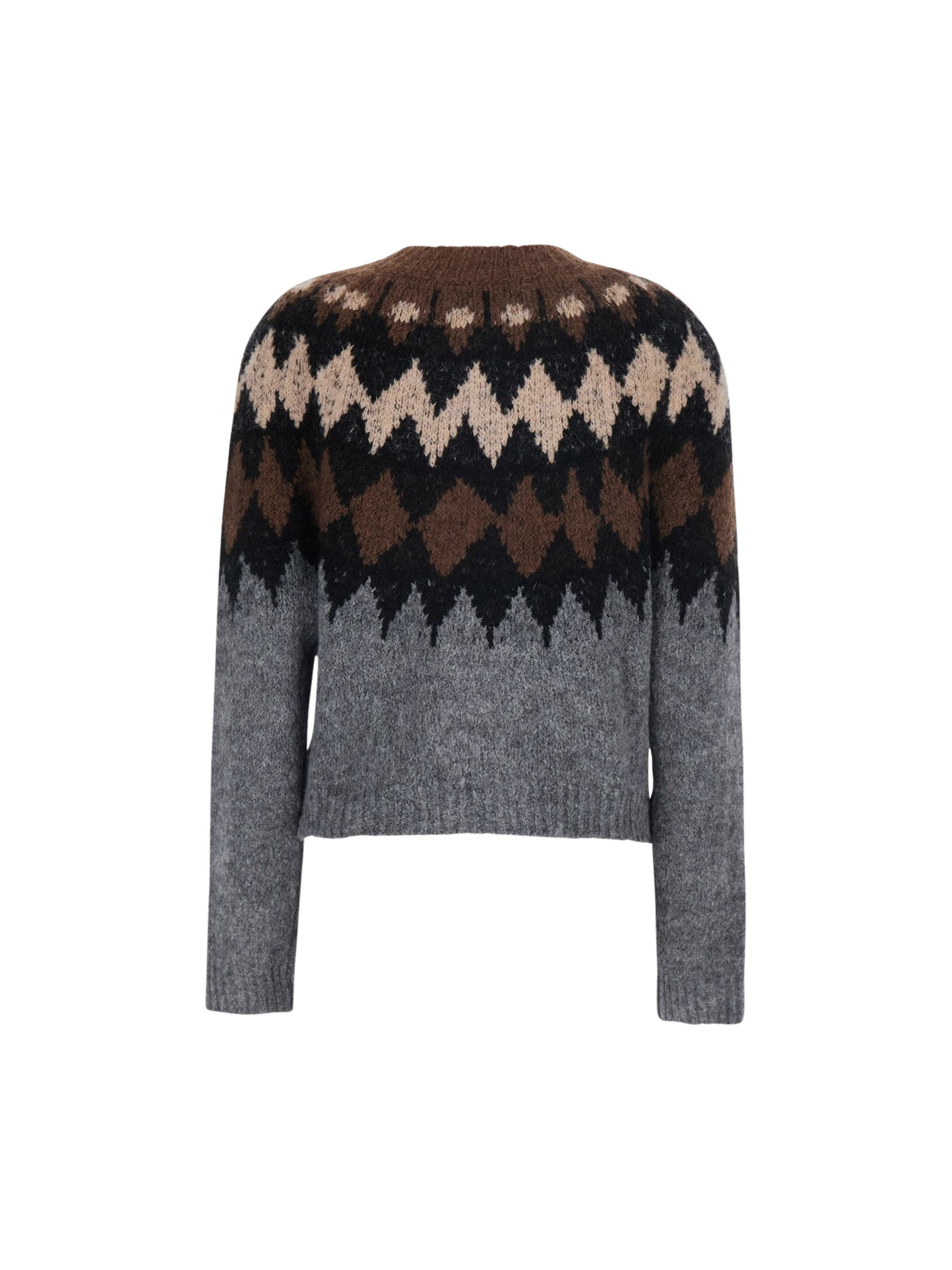 TELA Eiko Patterned Knitted Cardigan