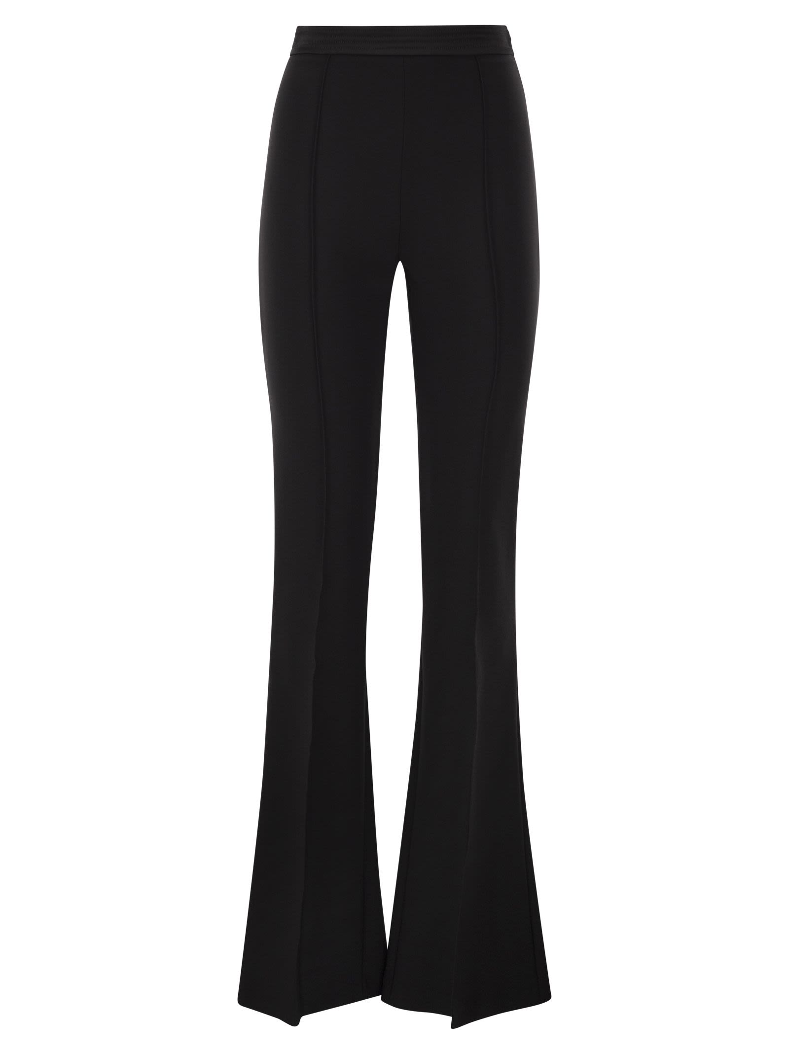 Elisabetta Franchi Flared Trousers With Tailored Detailing