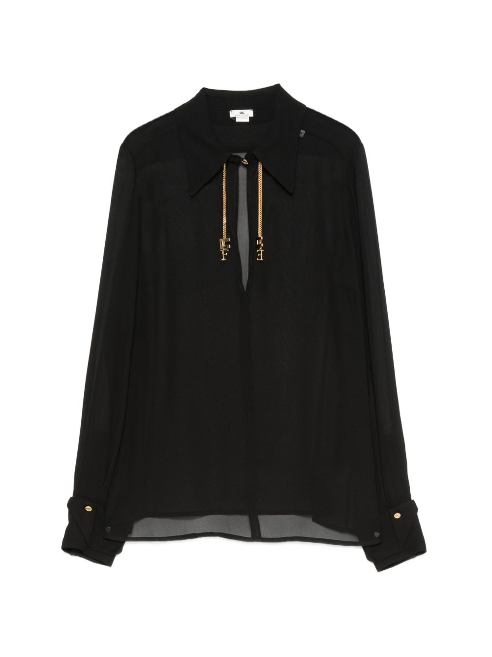 Elisabetta Franchi Shirts In Nero.
