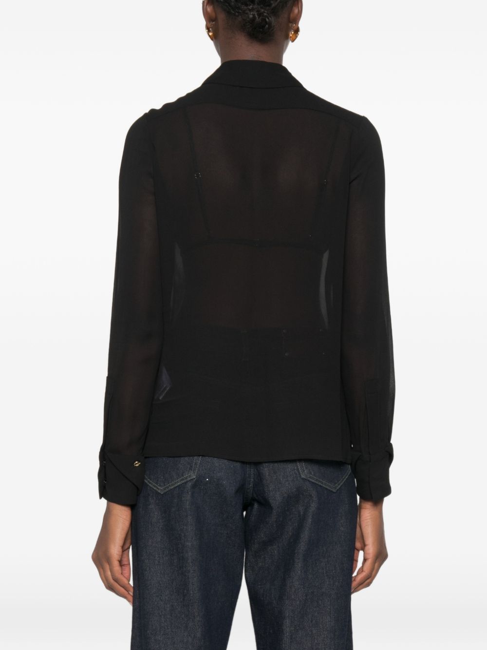 Elisabetta Franchi Shirts In Nero.