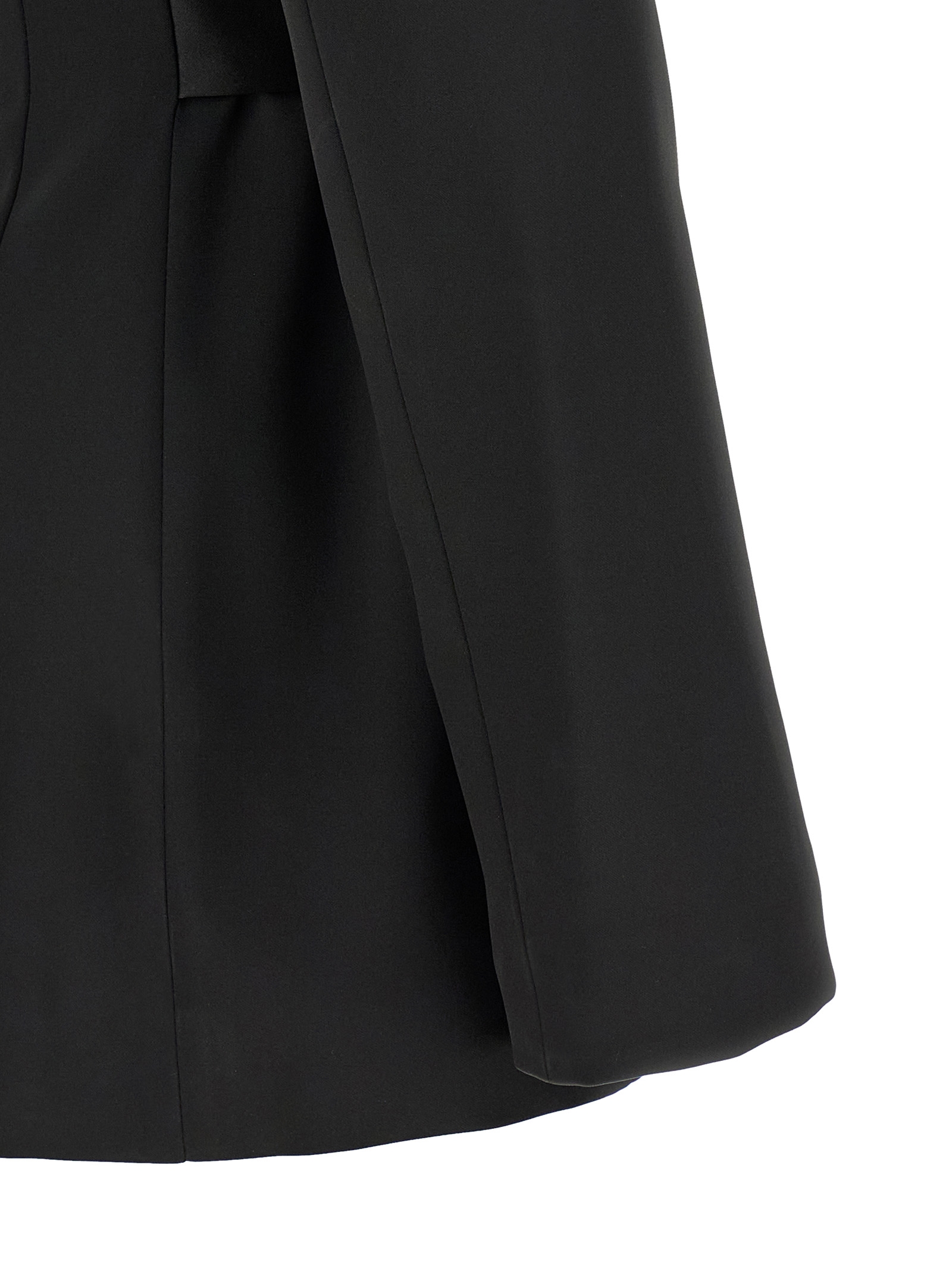 Elisabetta Franchi Stretch Satin Blazer