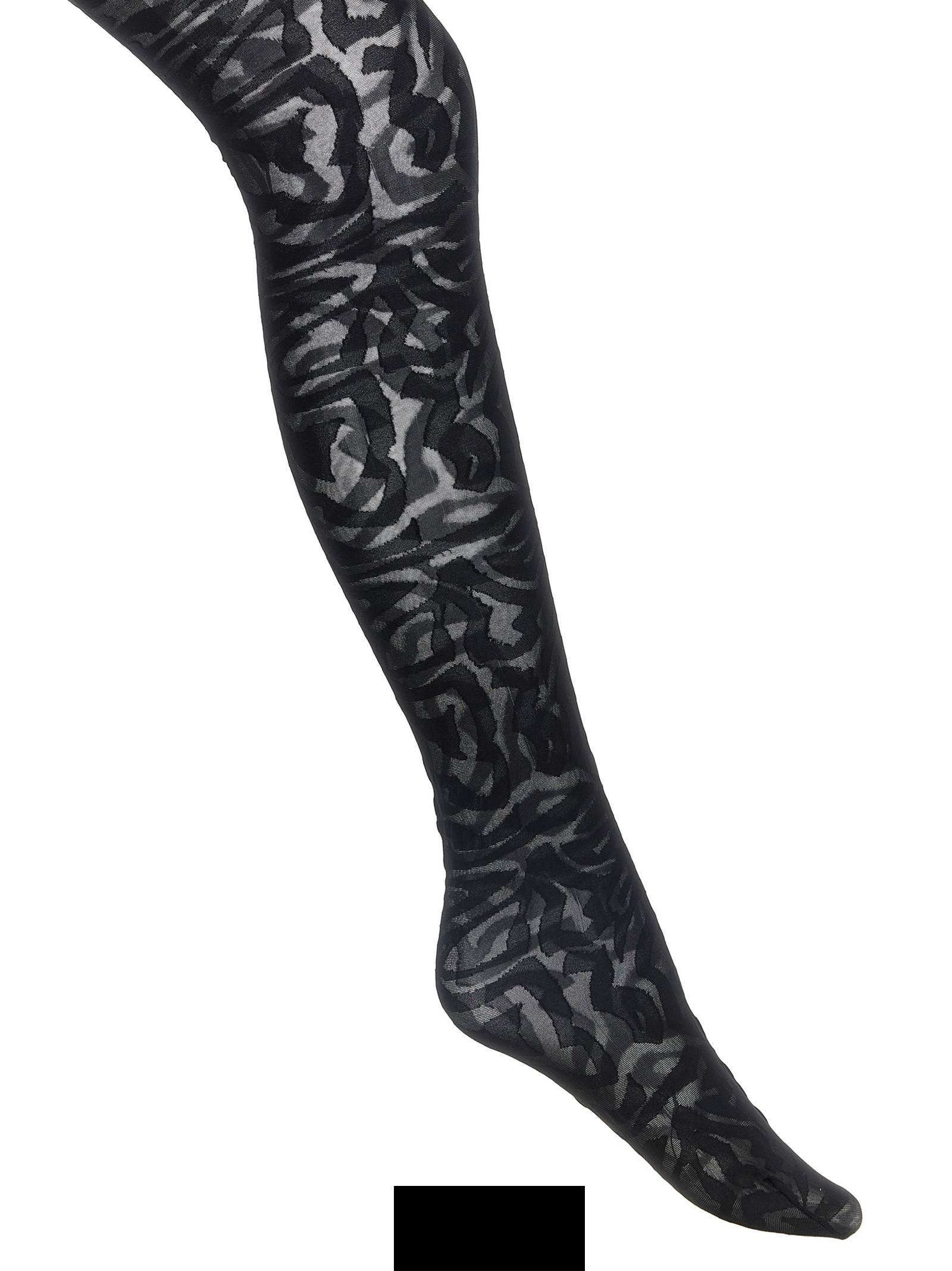 Emilio Pucci Black 'Labirinto' Tights
