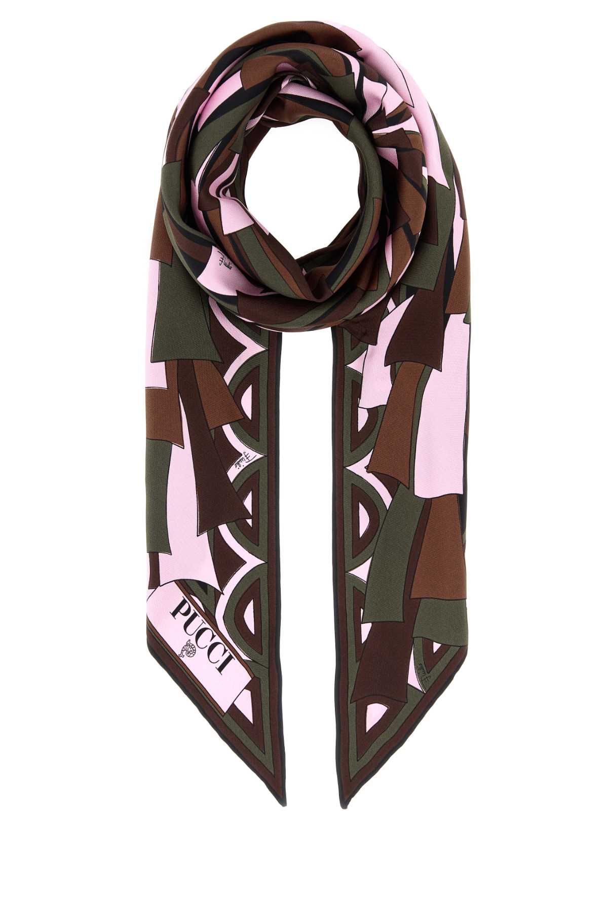 Emilio Pucci Triangolo 120X120 - Silk Twill