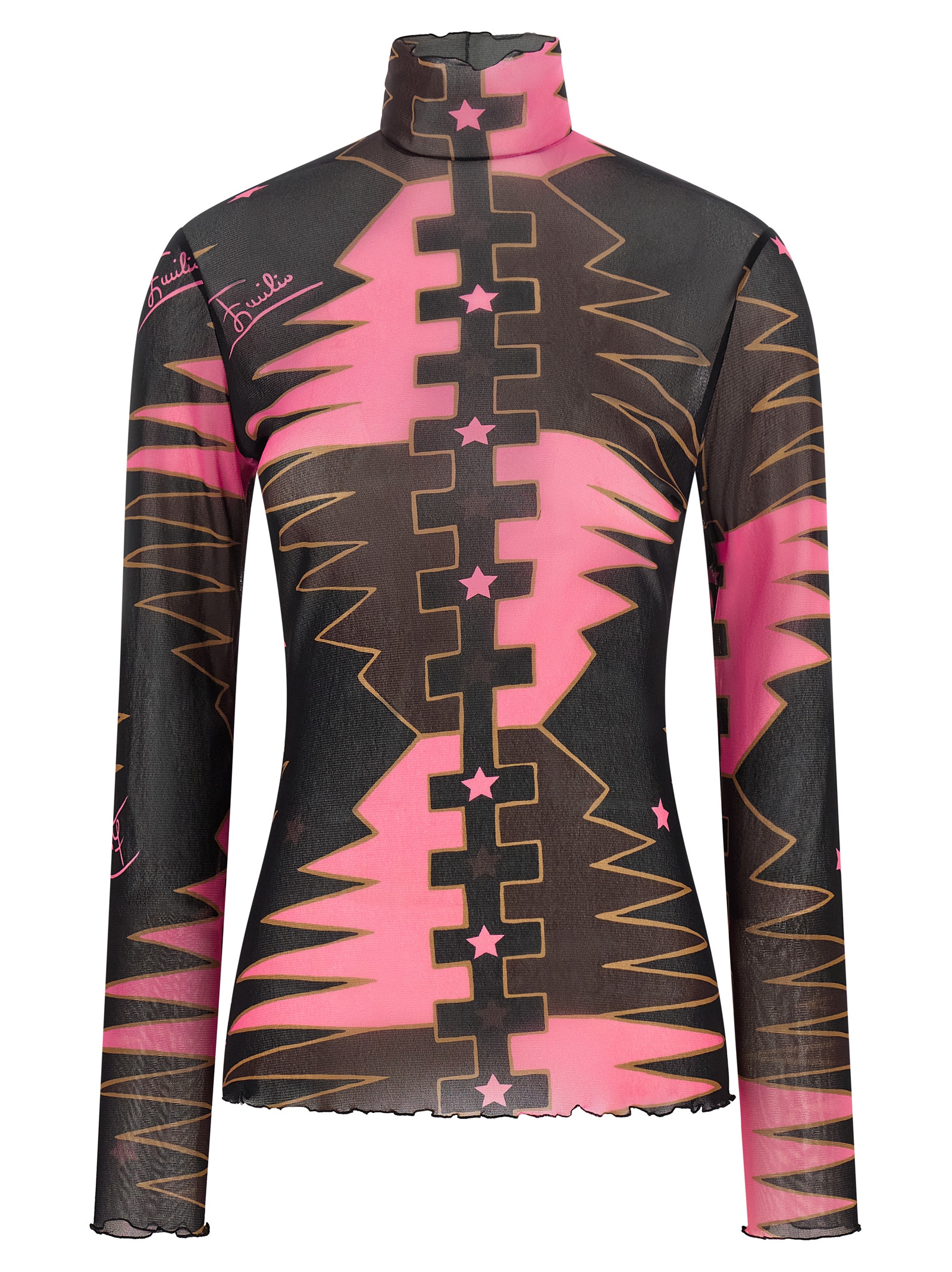 Emilio Pucci 'Valdimontone' Tulle Top
