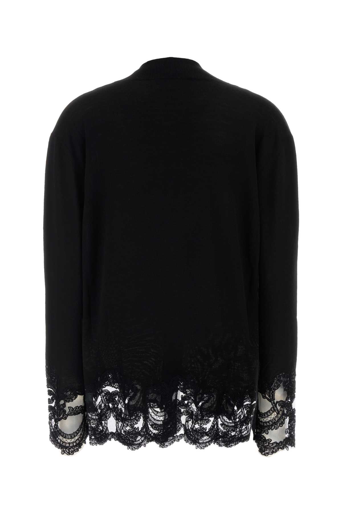 Ermanno Scervino Cardigan Con Pizzo