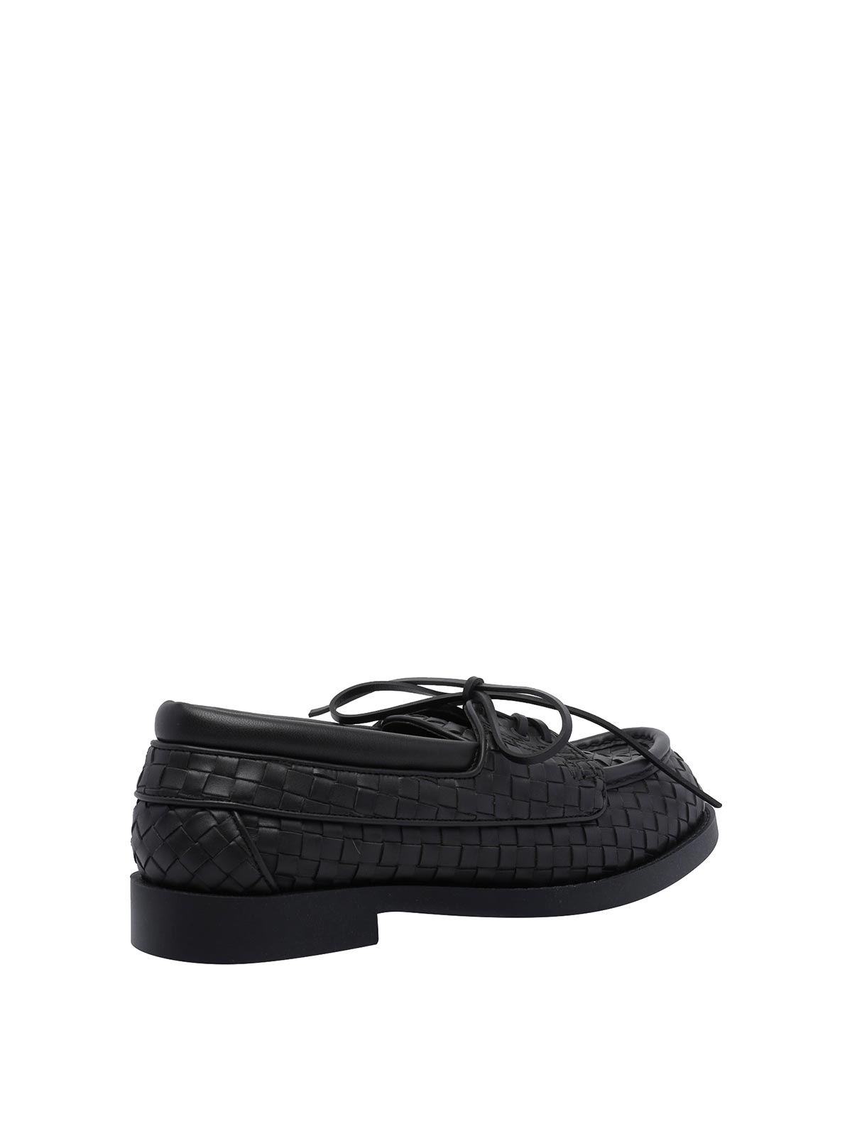 Bottega Veneta Espresso Pier Boat Shoes