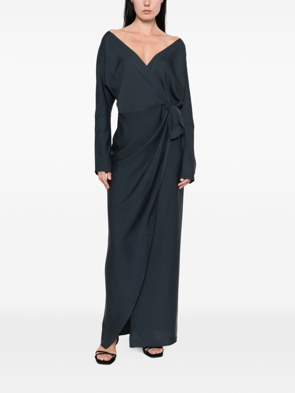 Cortana Eteria Silk Long Dress
