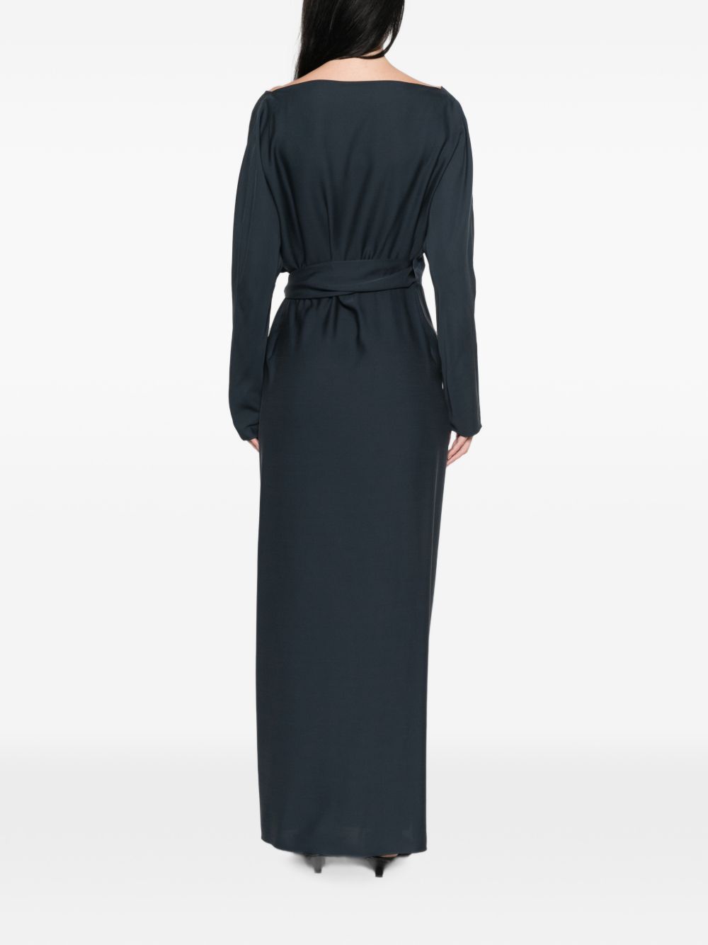 Cortana Eteria Silk Long Dress