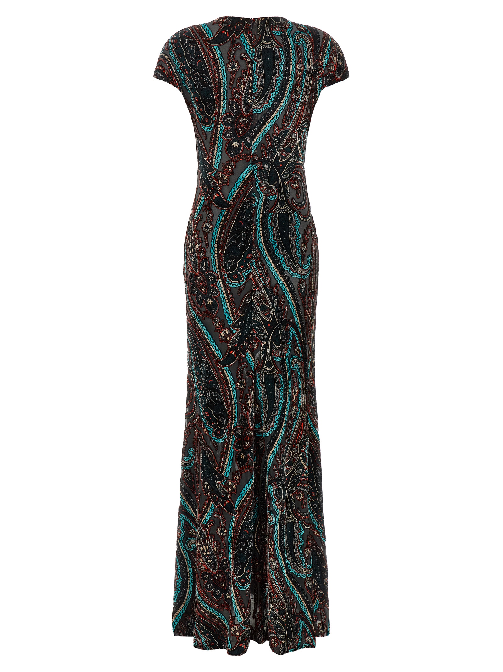 Etro Devoré Velvet Dress