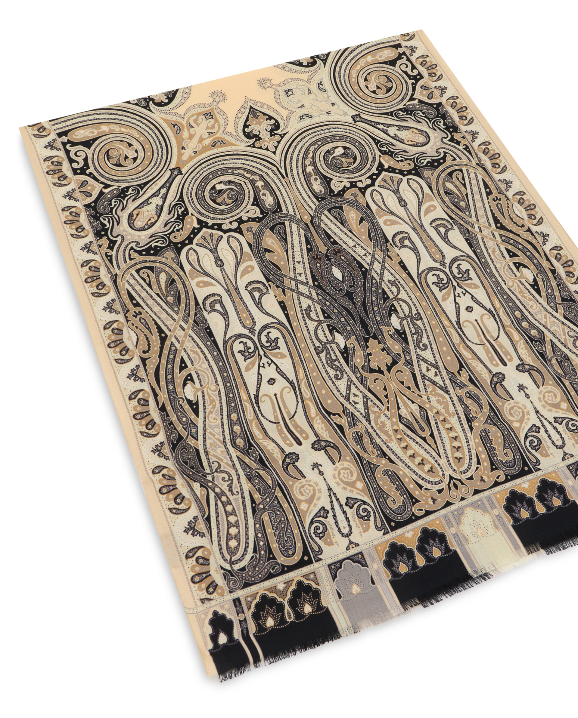 Etro Paisley Silk Scarf