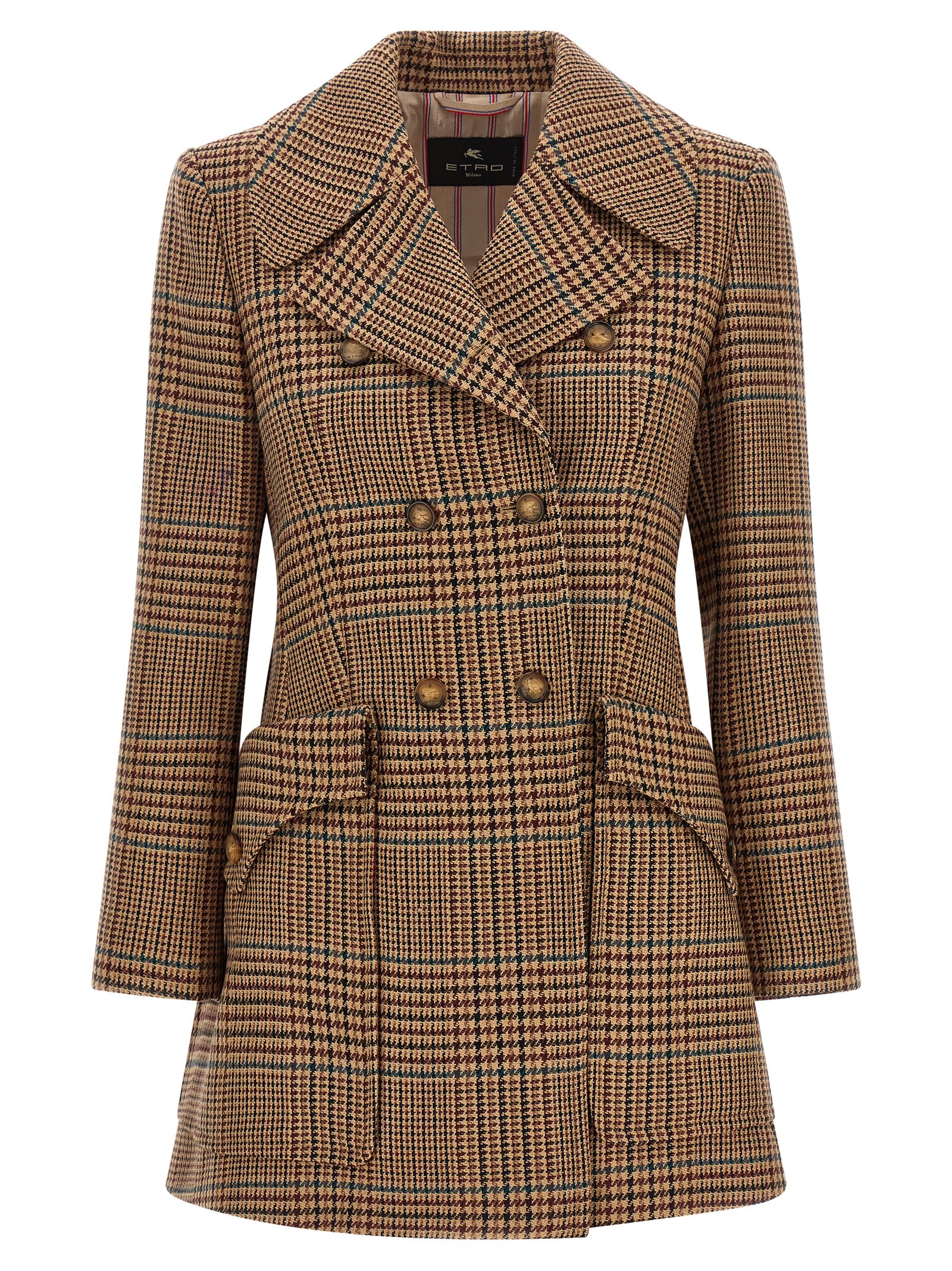 Etro Prince Of Wales Coat