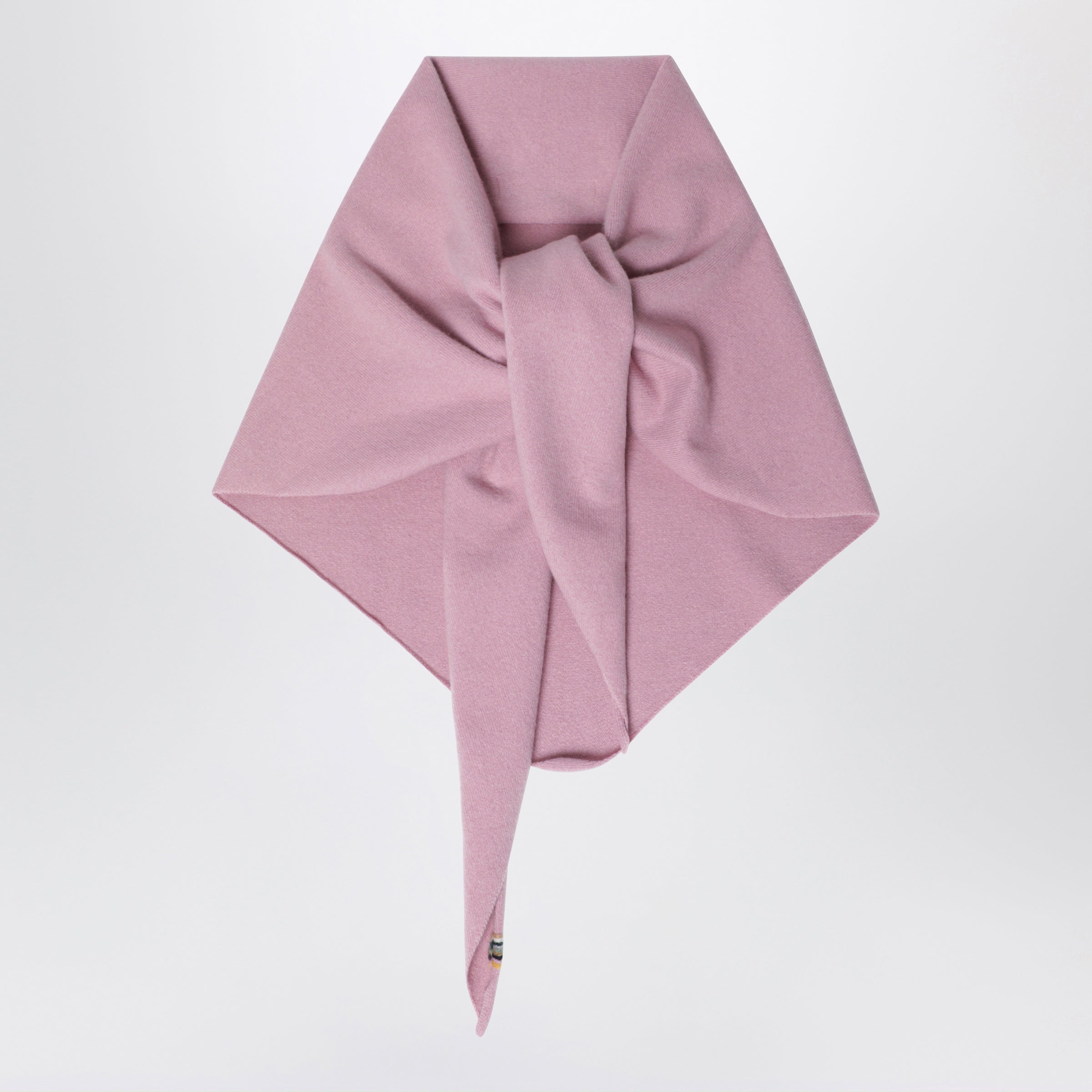 Extreme Cashmere Pink Triangular Cashmere Scarf