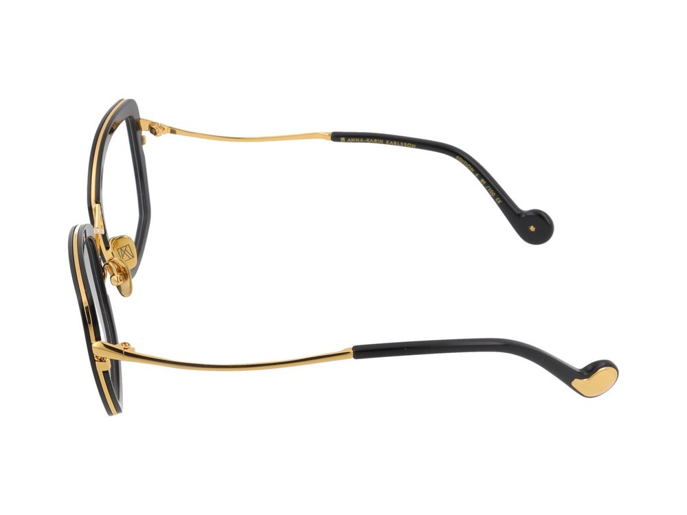 Anna Karin Karlsson Eyeglasses La Croix Black 45/18/145