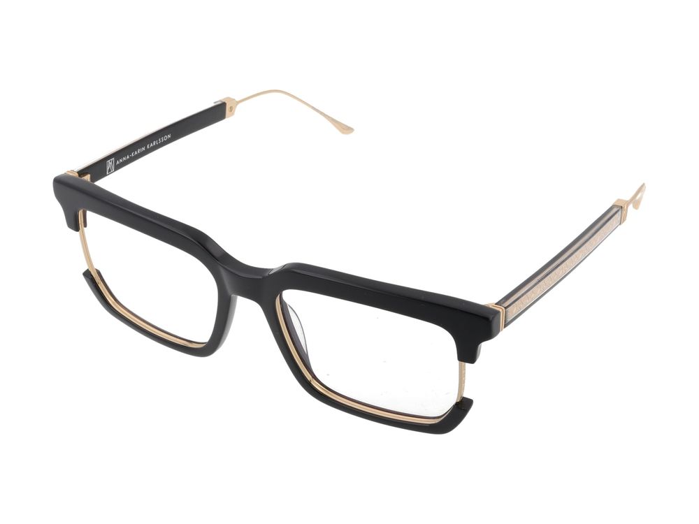Anna Karin Karlsson Eyeglasses Vegas Syndrome Black 53/18/14